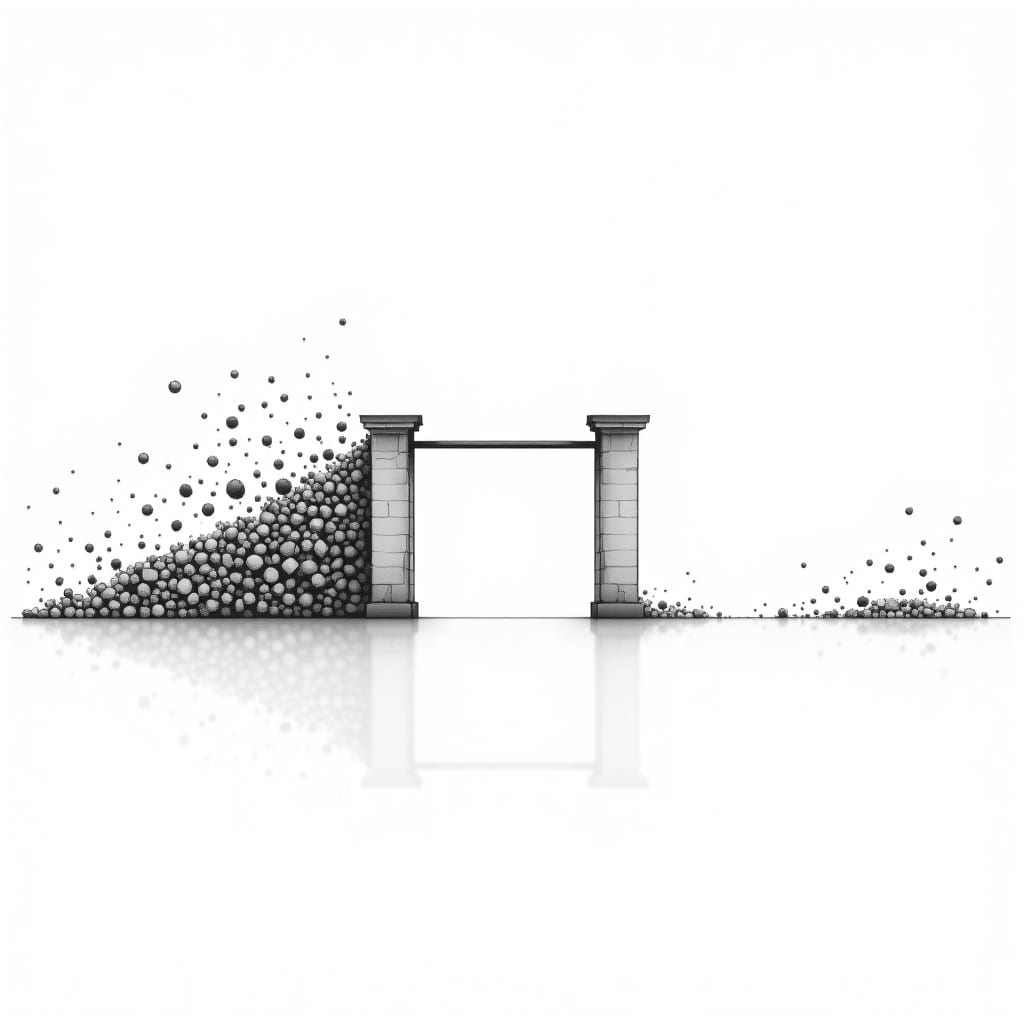 Editorial illustration generated for The Climate Brief.