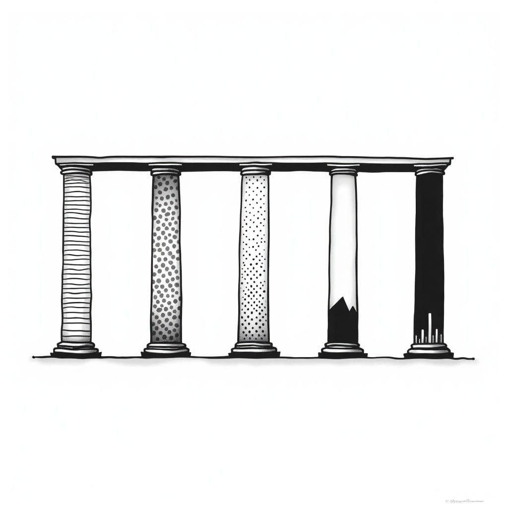 Editorial illustration generated for The Climate Brief.
